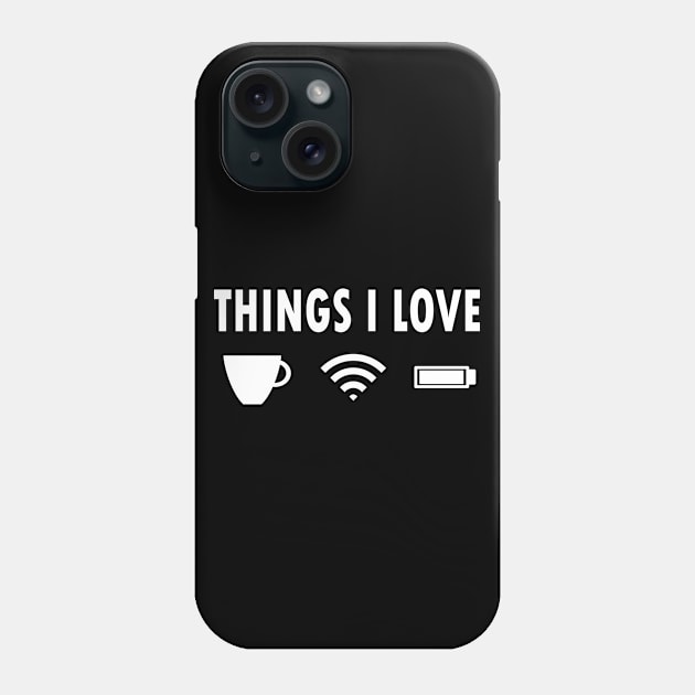 Programmer Things I Love Programmers Gift Idea Phone Case by Tesign2020