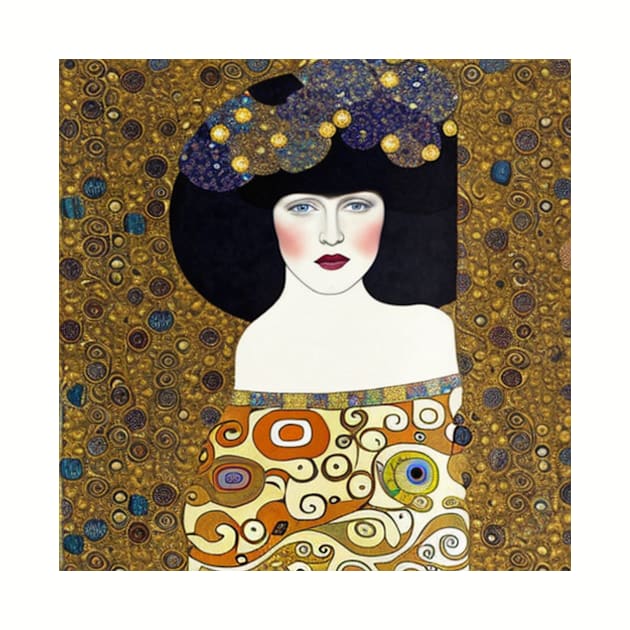 An experiment with Gustav Klimt by LeahHa