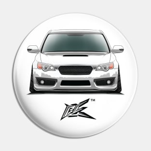 subaru legacy b4 white Pin