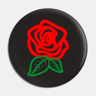 This Rose Is For You Pin