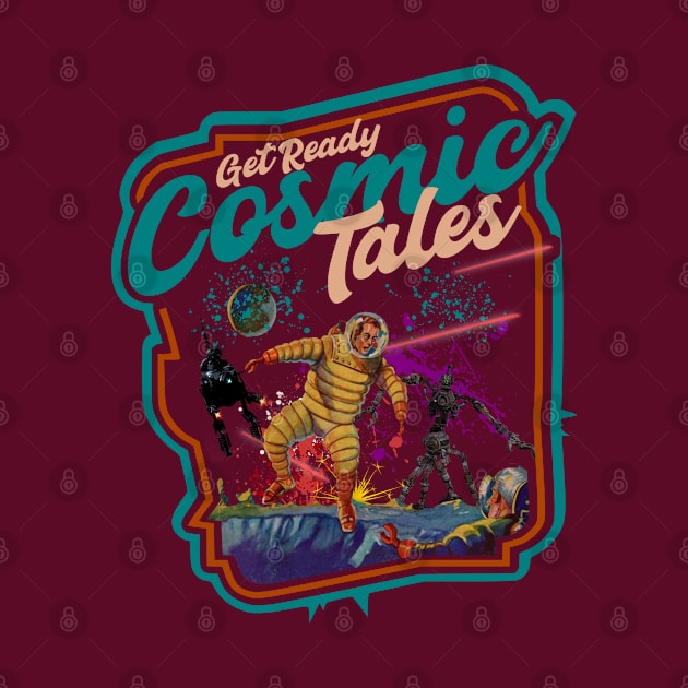 Cosmic Tales vintage sci fi by SpaceWiz95