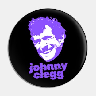 Johnny clegg ||| 70s retro Pin