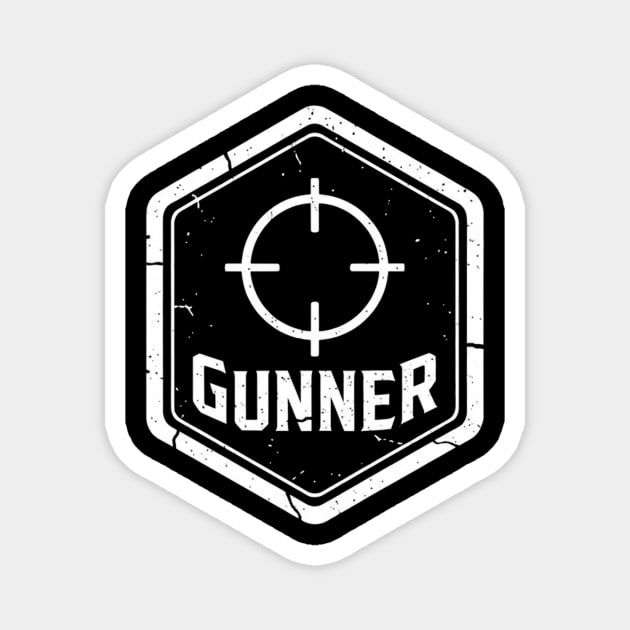 Galactic Gunner Magnet by Jue 2vani