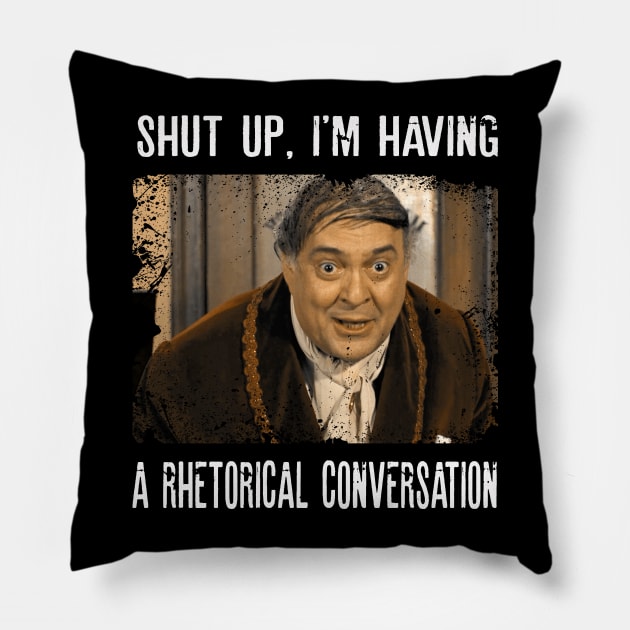 Springtime for Hitler Producer-Inspired Tee Collection Pillow by Zombie Girlshop