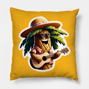 a palm tree Pillow