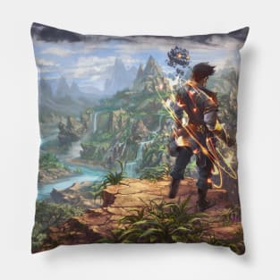 Wild Mage: Water and Stone (Legacy of the Blade) Full Wrap Pillow