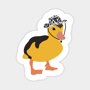 Cowboy duck Magnet