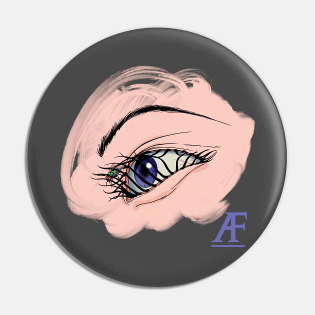 Fly Eye Pin by Ladycharger08