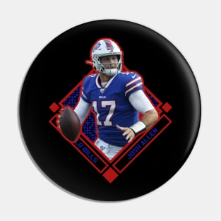 Josh Allen Diamond Style Pin