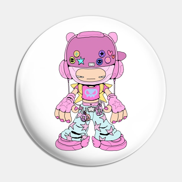 Y2K PINK Pin by artcuan