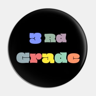 3rd Grade Scholar Pin