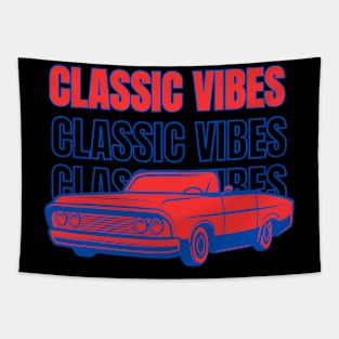 Classic Feel on Wheels Tapestry