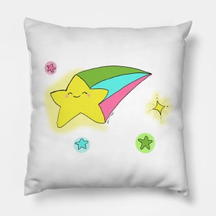 Make your wish on a shooting star Pillow