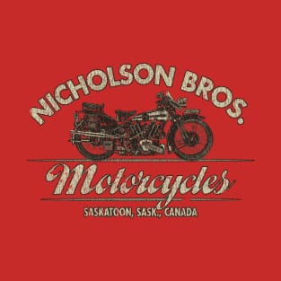 Nicholson Bros. Motorcycles 1933 T-Shirt