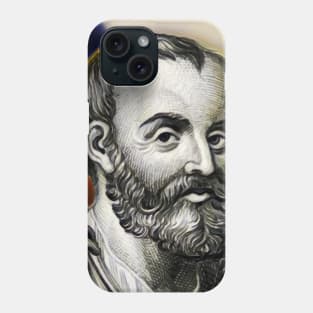 Galen yellow Portrait | Galen Artwork 11 Phone Case