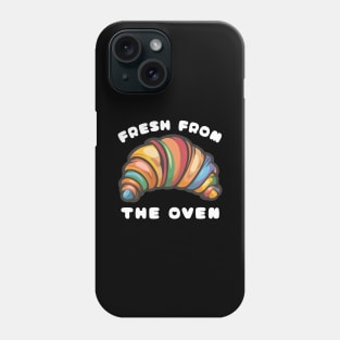 Colorful Croissant Phone Case