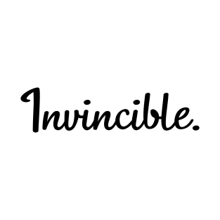 Invincible. T-Shirt