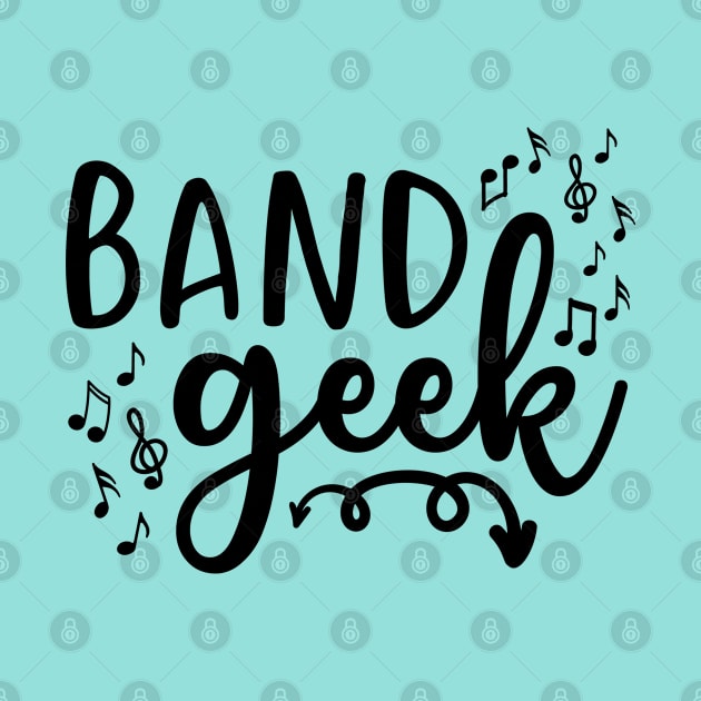 Band Geek Band Woodwind Brass Drum Line Music by GlimmerDesigns