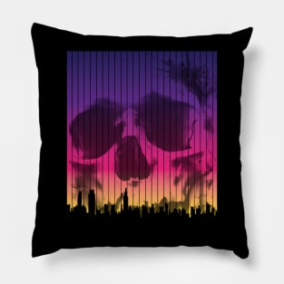 Skull City Pillow