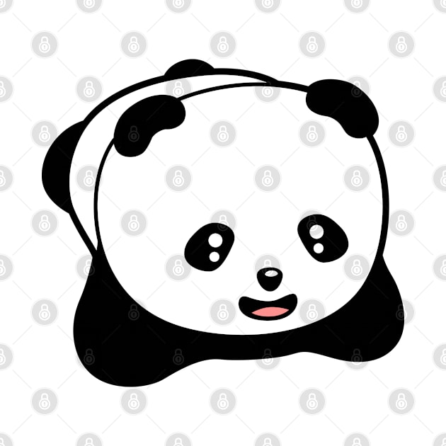 Funny kawaii panda by t335