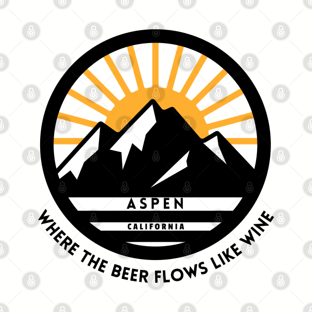 Aspen, California - Where the beer flows like wine by BodinStreet