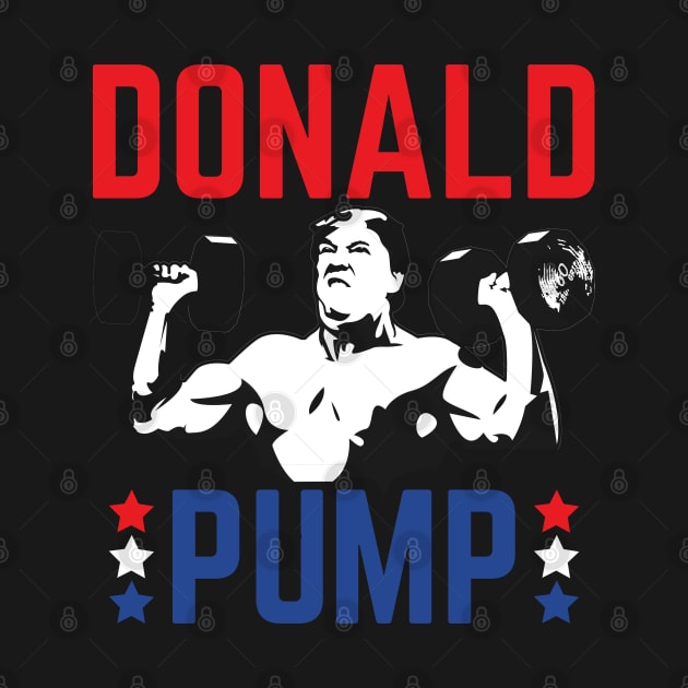 Donald Pump Gym Workout Trump by scribblejuice