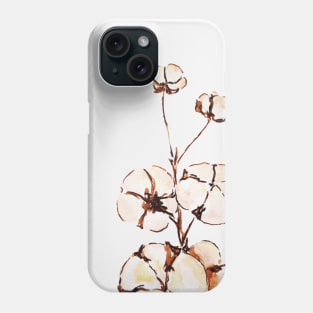 sprig of cotton Phone Case