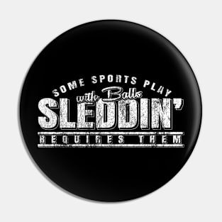 Sledding Pin