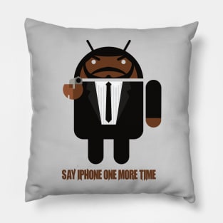 Say iPhone One More Time Pillow