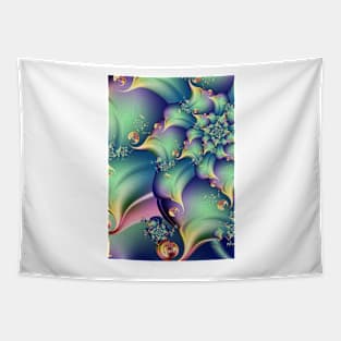 Abstract Whirlpool Tapestry