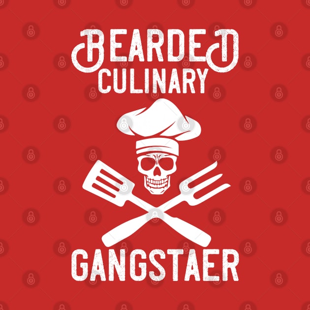 BEARDED CULINARY GANGSTER by graphicganga