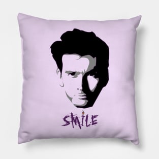 Kilgrave: Smile (black on light colors) Pillow