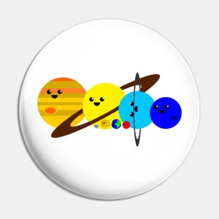 Solar System Pin