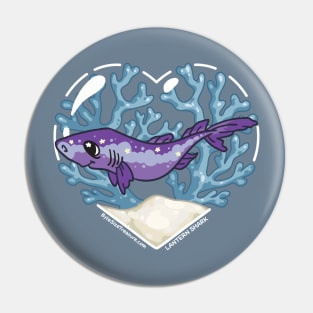 CRUMB, the Lantern Shark Pin
