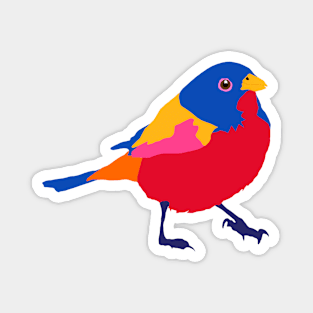 PAINTED BUNTING BIRD Magnet