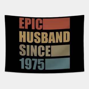 Vintage Epic Husband Since 1975 Tapestry