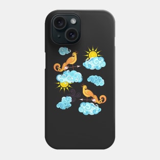 Fairytale Weather Forecast Print Phone Case