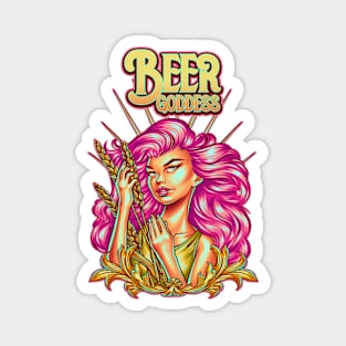 Beer Goddess Magnet