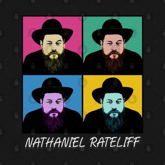 Nathaniel Rateliff 80s Pop Art Style by ArtGaul