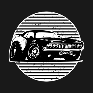 Seventies Classic American Muscle Car T-Shirt