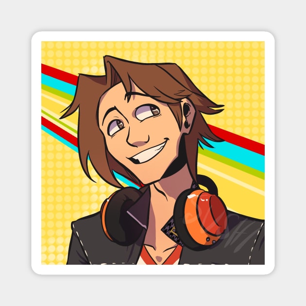 Yosuke Hanamura p4 Magnet by toothy.crow