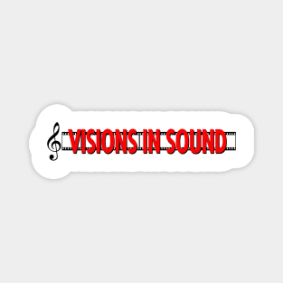 Visions In Sound Banner Magnet
