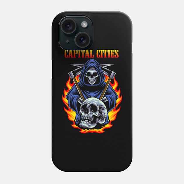 CAPITAL CITIES BAND Phone Case by citrus_sizzle