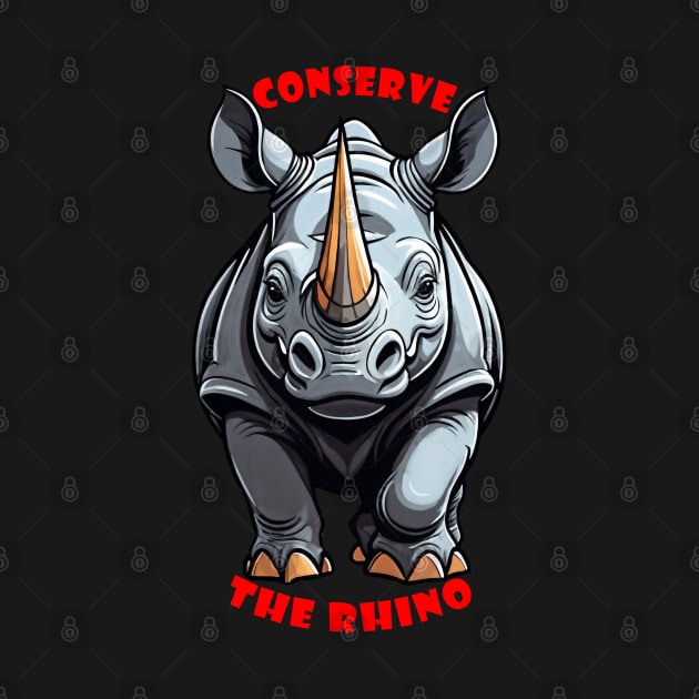 Conserve the Rhino by Spazashop Designs