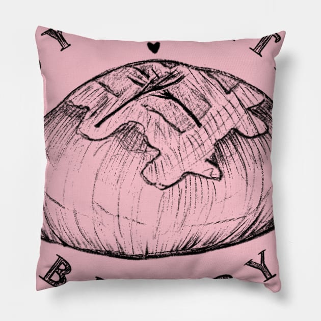 Body Positive Bakery Logo Pillow by Body Positive Bakery