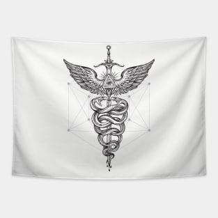 Caduceus_Black Tapestry