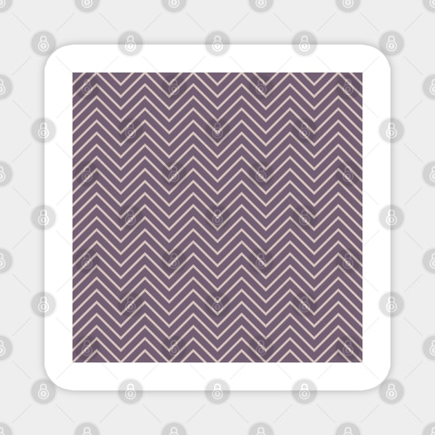 Mountain Ash Collection - Chevron Pattern 1# Magnet by Missing.In.Art