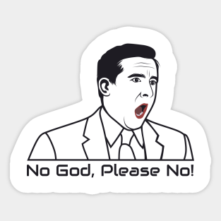 Michael Scott The Office Stickers Teepublic Here you can explore hq michael scott transparent illustrations, icons and clipart with filter setting polish your personal project or design with these michael scott transparent png images, make it. michael scott the office stickers