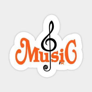 MUSIC 3 Magnet