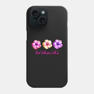 Give Joy - Hawaiian Aloha Hibiscus Design - Hawaiian Language Phone Case